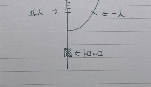 トロッコ問題について一時間ぐらい真面目に考えたのだが