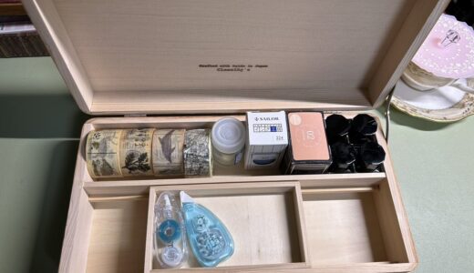 楽しみにしていたブツが届いた！　一目惚れの「お道具箱」